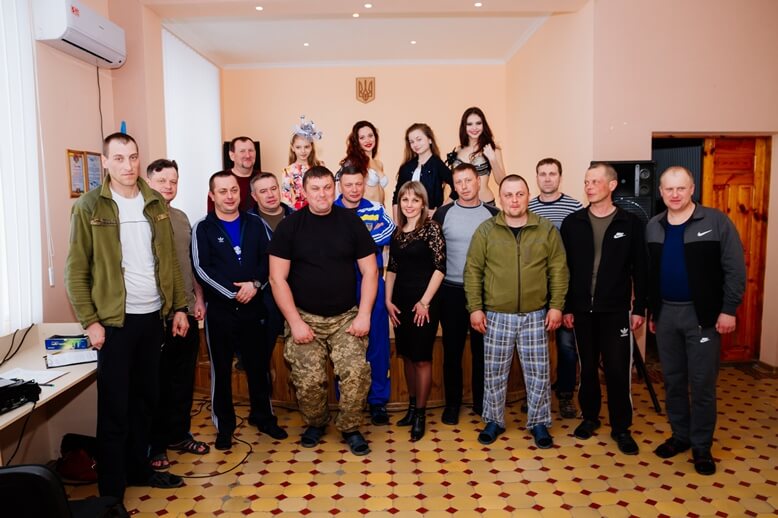 Концерт від клубу "Рондо" в військовому госпиталі для бійців АТО